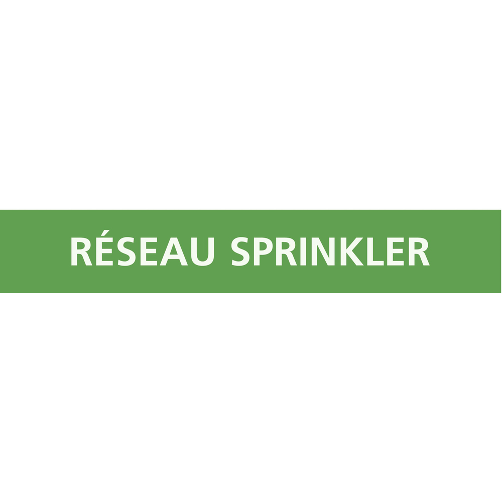 Réseau sprinkler 156x26mm (20 adhesifs pour tuyauterie) TALIAPLAST - 732806