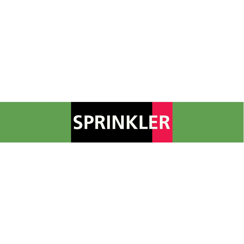 Sprinkler 156x26mm (20 adhesifs pour tuyauterie) TALIAPLAST - 732818