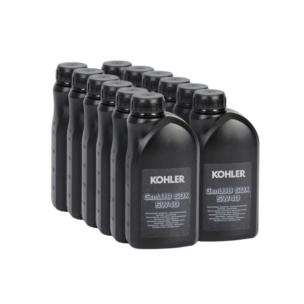 Accessoire bidon d’huile Genlub 5W40 0.5L x12 SDMO - 13499231005078