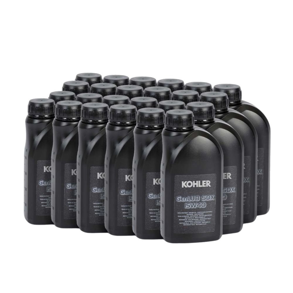 Carton 24 bidons huile 0,5L 15W40 SDMO - 3499231036105