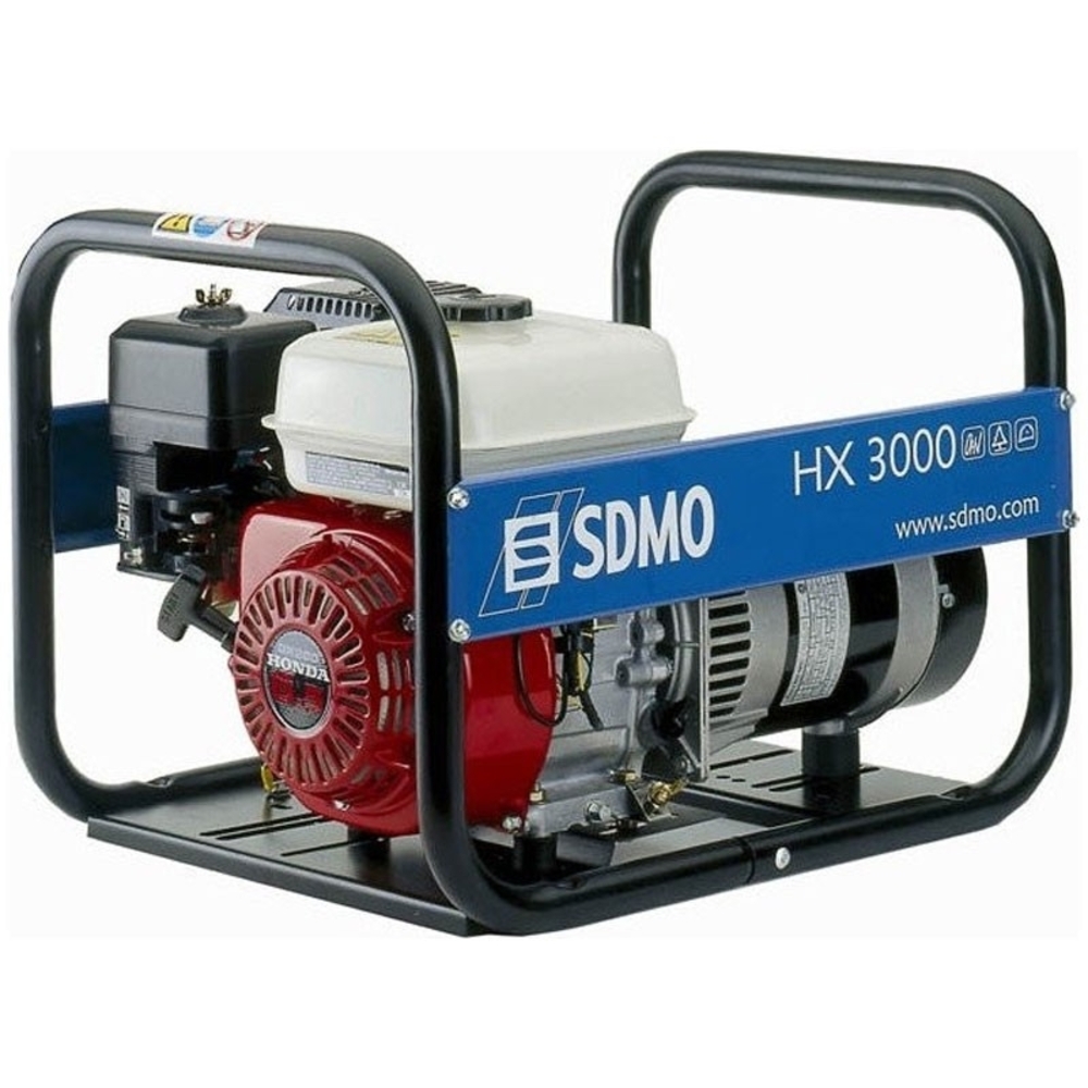 Groupe électrogène SDMO Portable Power HX 3000 2700 W - HX3000+R01