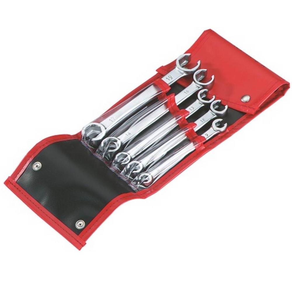 TROUSSE DE 5 CLES A TUYAUTER 6 PANS SAM OUTILLAGE - 104TR5H