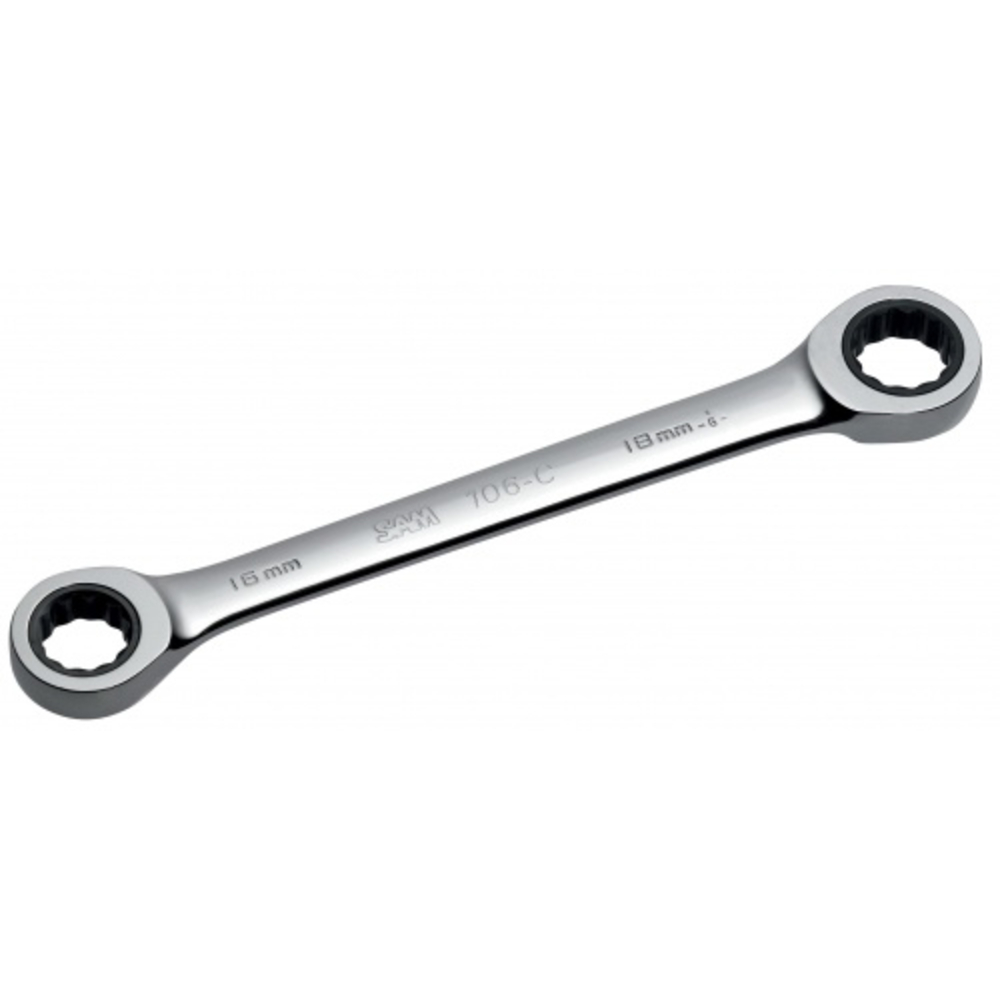 Module abs 1/3 de 7 cles polygonales a cliquet SAM OUTILLAGE - 106CJ7