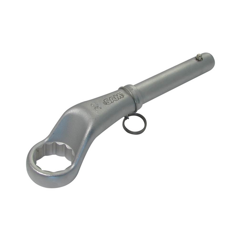 CLE POLYGONALE CONTRE-COUDEE GROS EFFORT 30 MM SAM OUTILLAGE - 10930FME