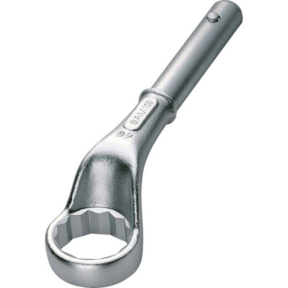 CLE POLYGONALE CONTRE-COUDEE GROS EFFORT 32 MM SAM OUTILLAGE - 10932