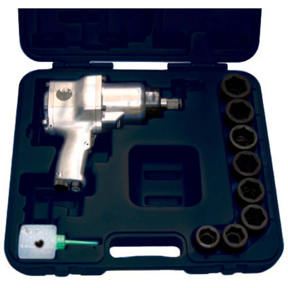 Coffret cle chocs 3/4'' serie metallic PTS - 116190P