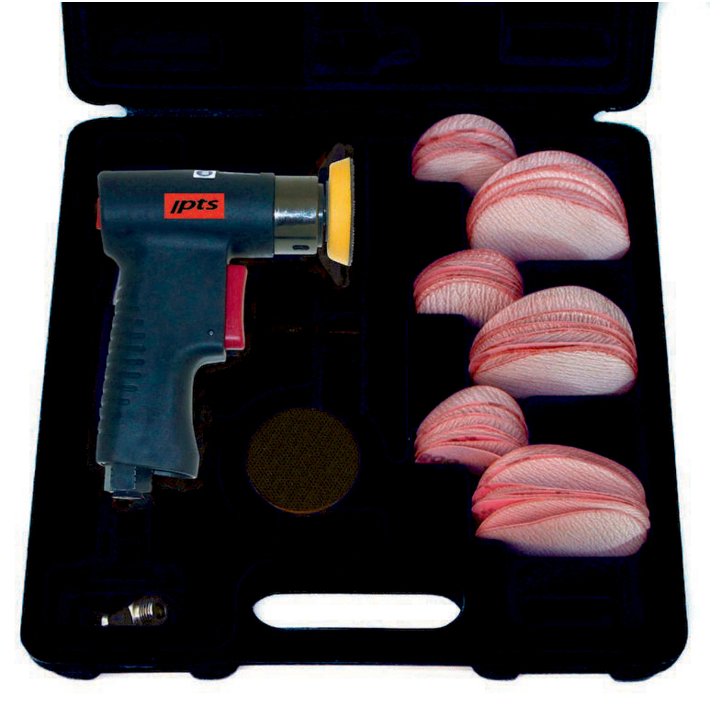 Coffret mini ponceuse orbitale Ø 50-75 mm SAM OUTILLAGE - 1346C90