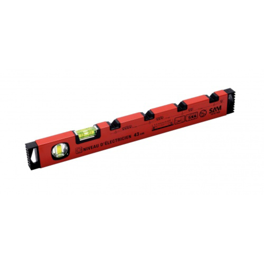 Niveau d'electricien 43 cm SAM OUTILLAGE - 161E43