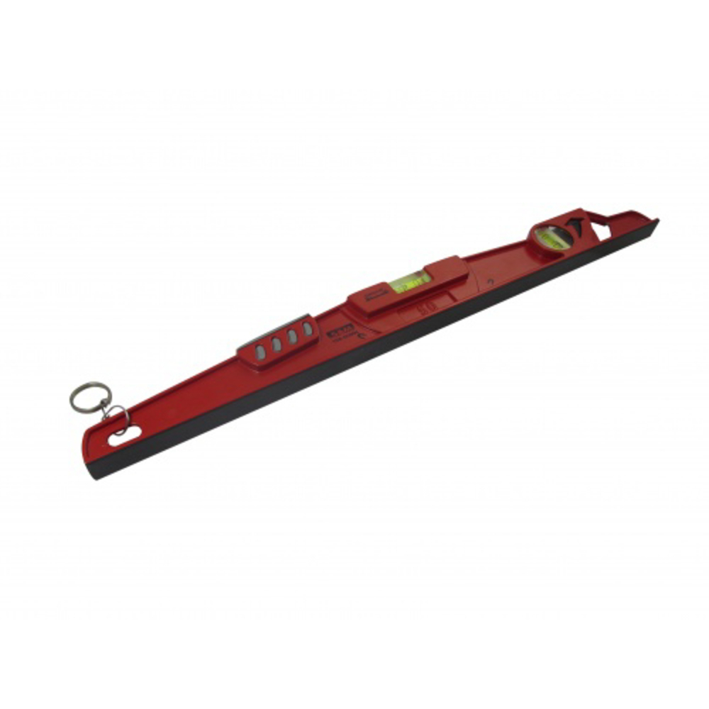 Niveau a semelle magnetique fioles incassables 400mm + clip SAM OUTILLAGE - 16840MNFME