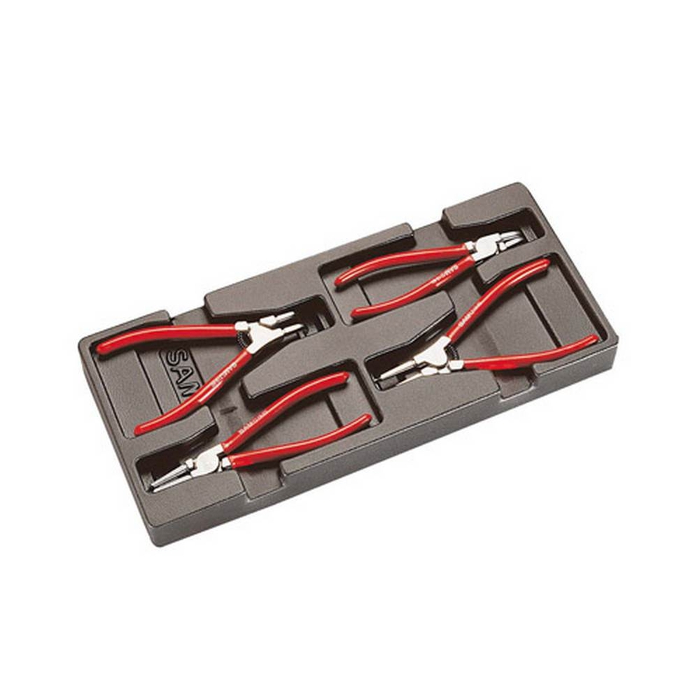 MODULE DE 4 PINCES CIRCLIPS SAM OUTILLAGE - 190J4M