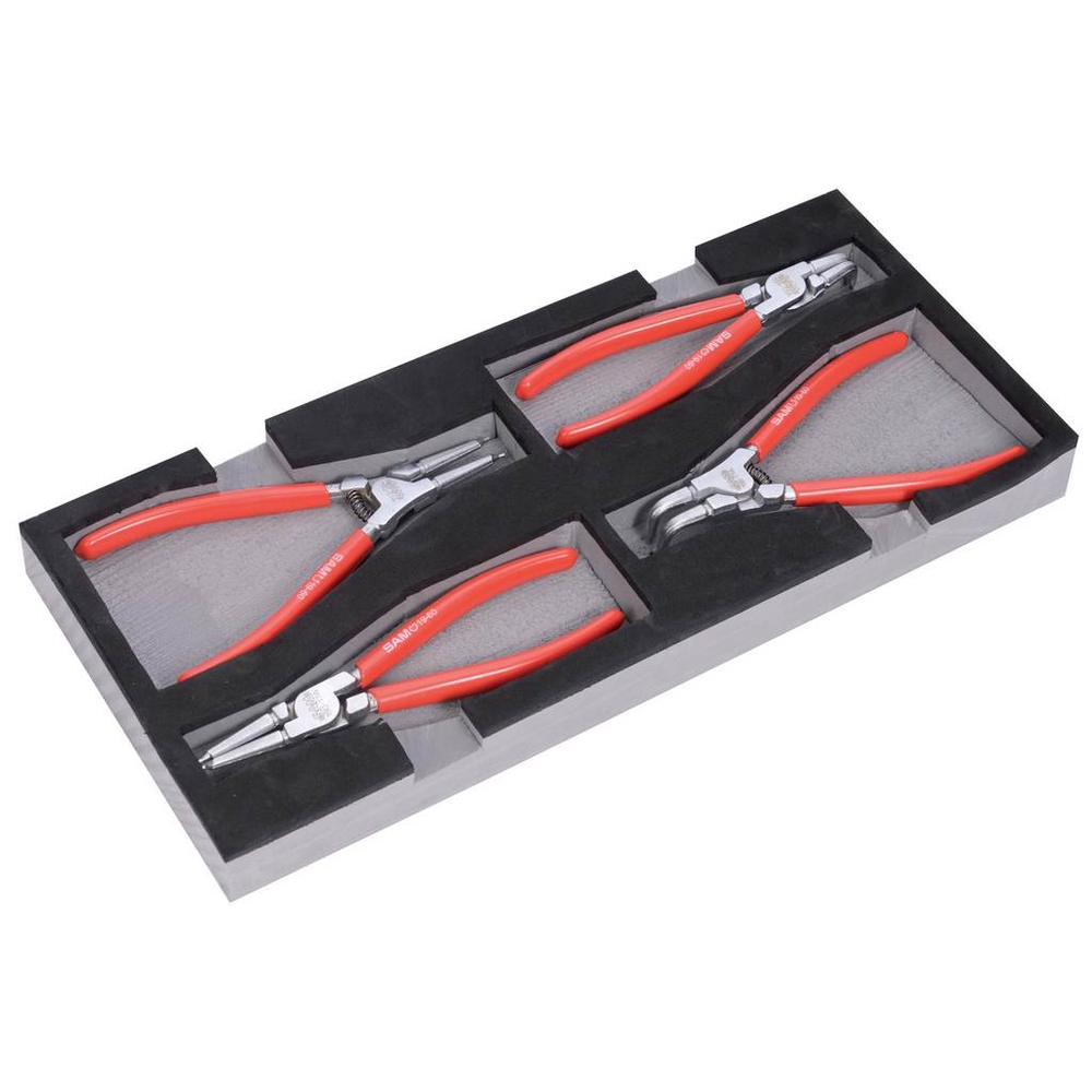 MODULE MOUSSE 4 PINCES CIRCLIPS SAM OUTILLAGE - 190J4MM