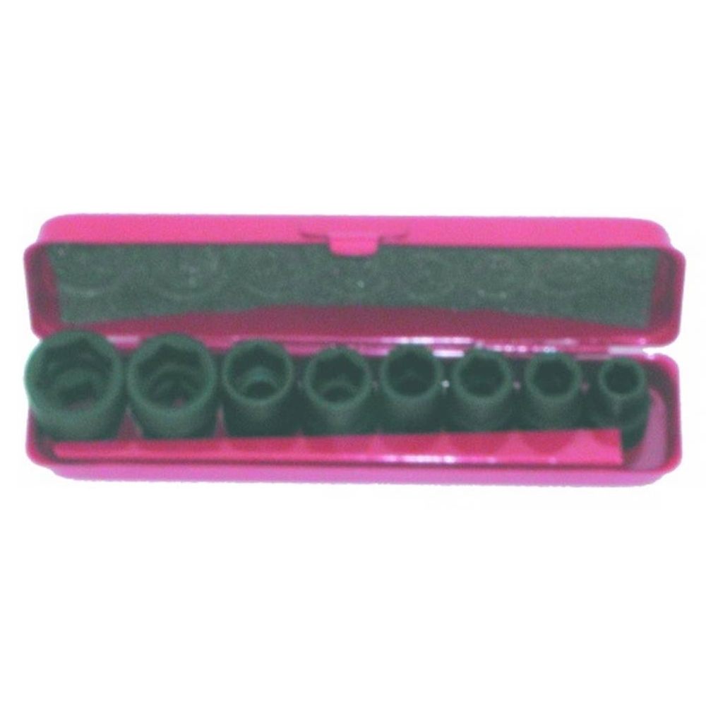 JEU DE 8 DOUILLES A CHOCS 1/4' DE 6 A 13 MM SAM OUTILLAGE - 19120