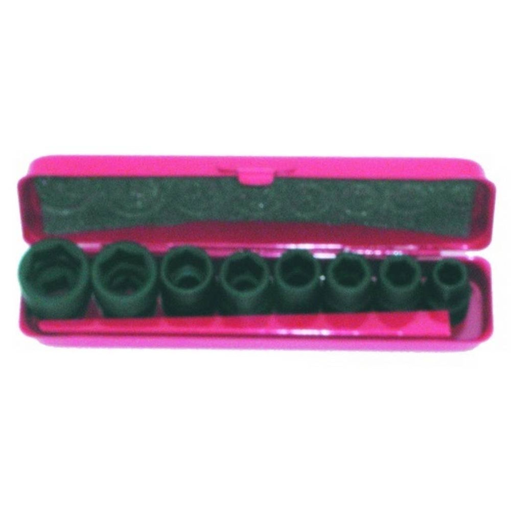 JEU DE 8 DOUILLES A CHOCS 3/8' DE 8 A 19 MM SAM OUTILLAGE - 19130