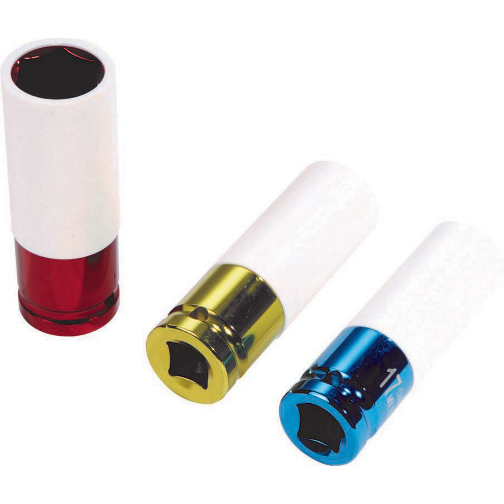 Jeu de 3 douilles à chocs 17+19+21 SAM OUTILLAGE - 1914190