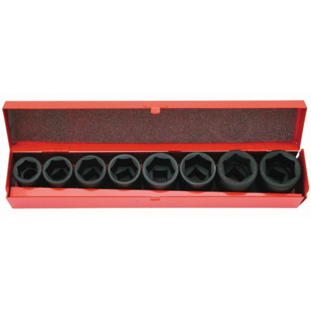 COFFRET DE 8 DOUILLES CHOCS 3/4' DE 24 A 36 MM SAM OUTILLAGE - 19160