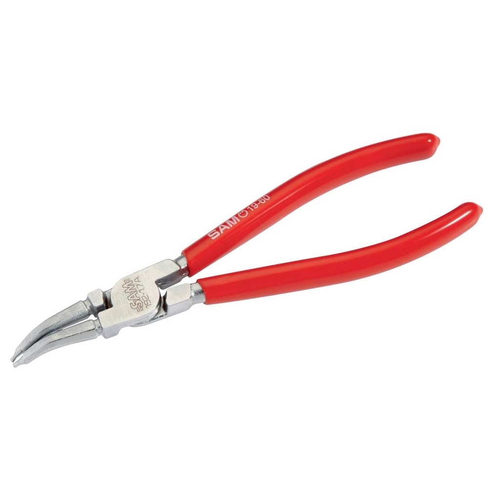 PINCE CIRCLIPS INTERIEURE COUDEE 45° 12-25 MM SAM OUTILLAGE - 19213A