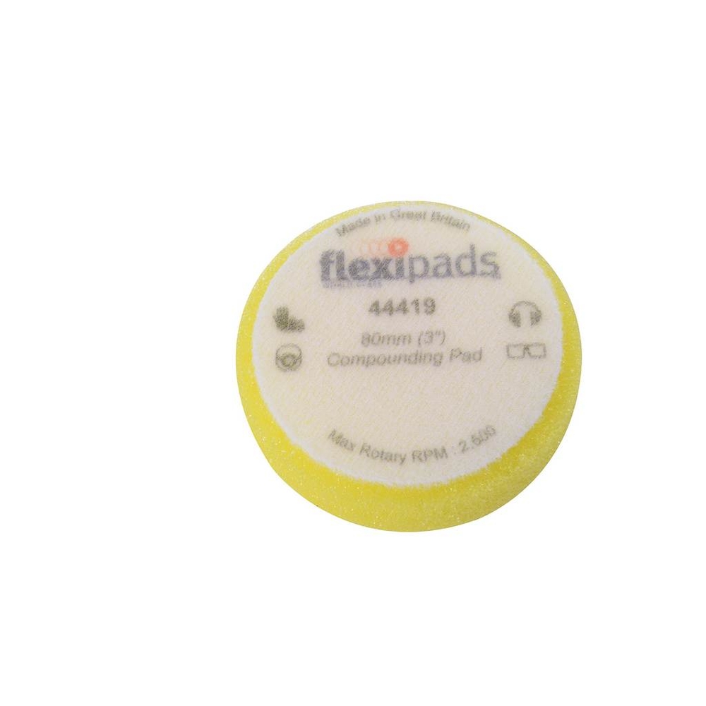 Mousse agrippante incurvée Ø 75 mm pour polissage SAM OUTILLAGE - 195652