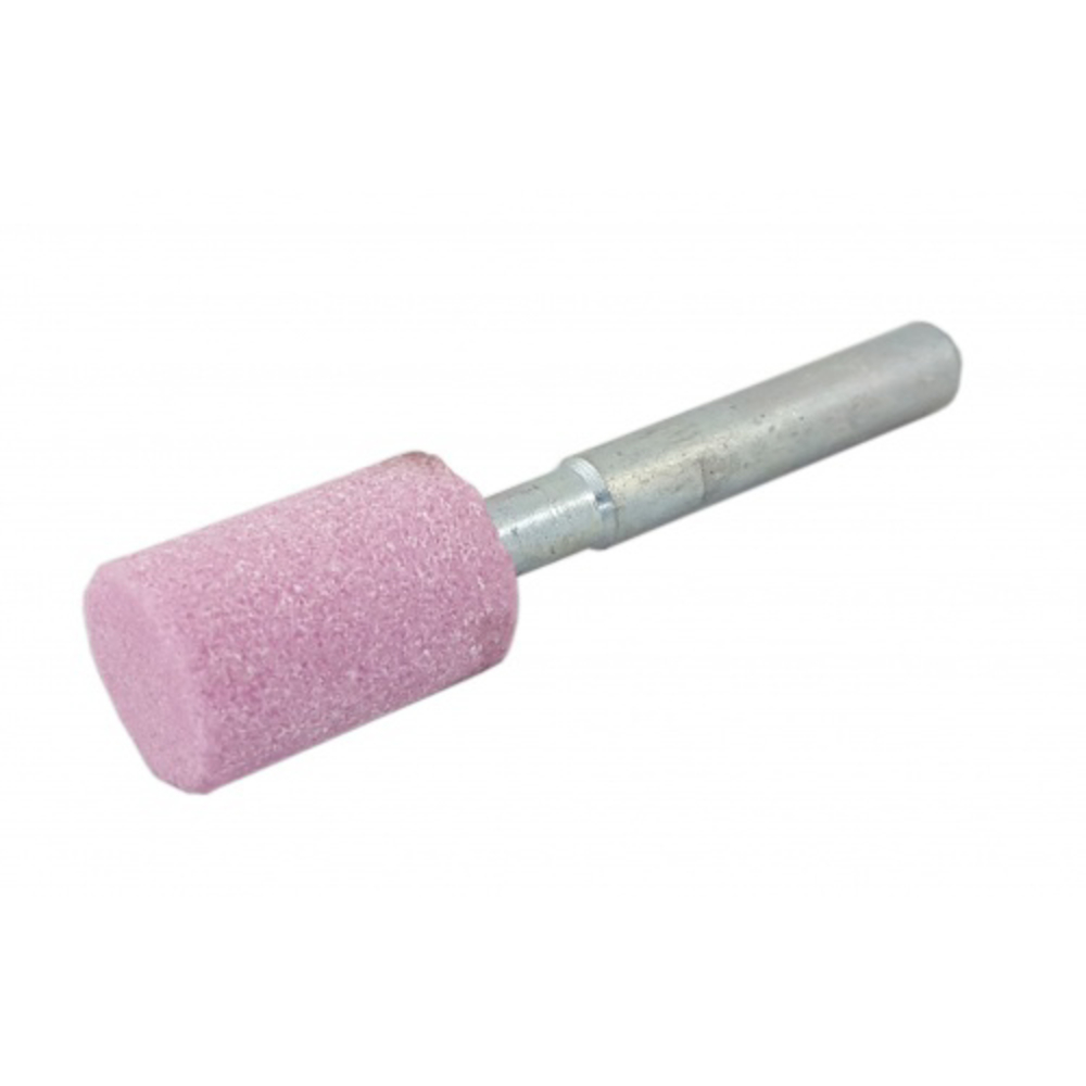 Meule tige d. 6x40mm corindon rose cylindrique d. 20x25mm SAM OUTILLAGE - 1962014