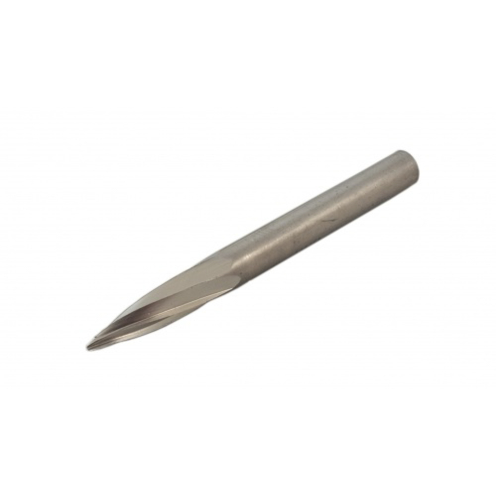 Fraise tige d.6x60mm hss ogive d.6x18mm avec pointe aplatie SAM OUTILLAGE - 19663P