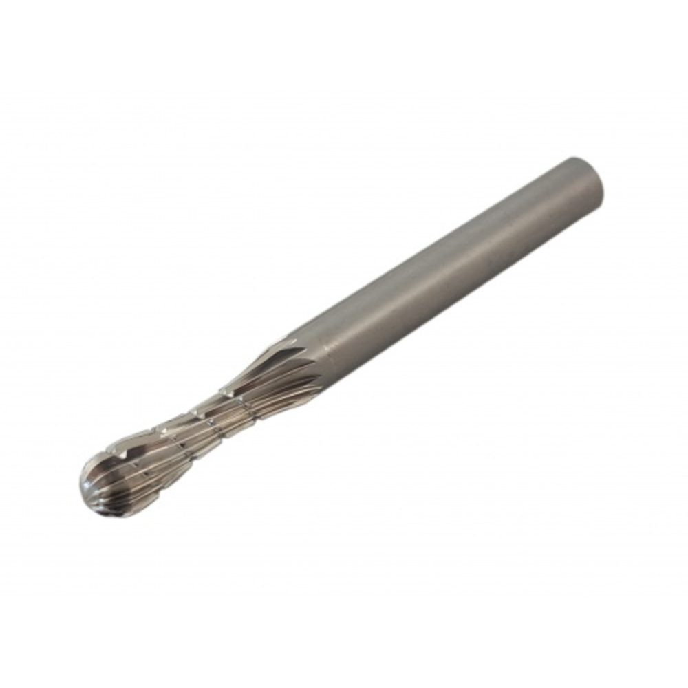 Fraise tige d. 6x60mm hss spe batonnet d 6x20mm bout arrondi SAM OUTILLAGE - 19667