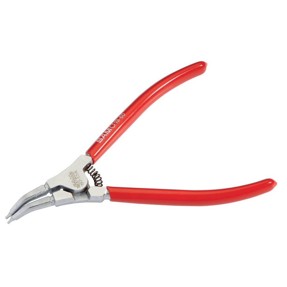 PINCE CIRCLIPS EXTERIEURE COUDEE 45° 40-100 MM SAM OUTILLAGE - 19721A