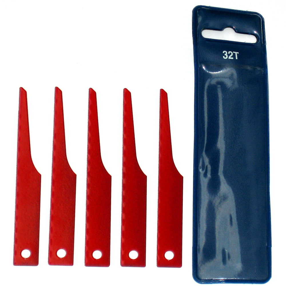 JEU DE 5 LAMES DE SCIE 13 DENTS/CM SAM OUTILLAGE - 19804