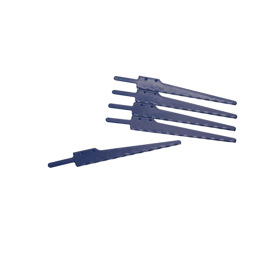 Jeu de 5 lames de scie 13 dents/cm (tôle fine) SAM OUTILLAGE - 19813