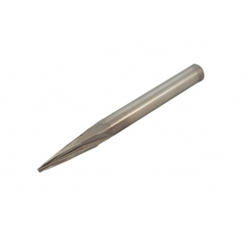 Fraise tige d. 6x60mm hss conique d. 6x18mm avec bout pointu SAM OUTILLAGE - 19962