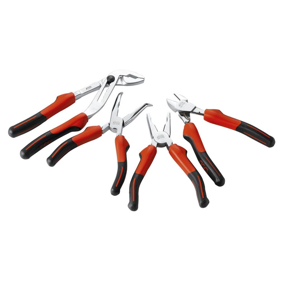 JEU DE 4 PINCES BIMATIERE A RESSORT SAM OUTILLAGE - 209J4