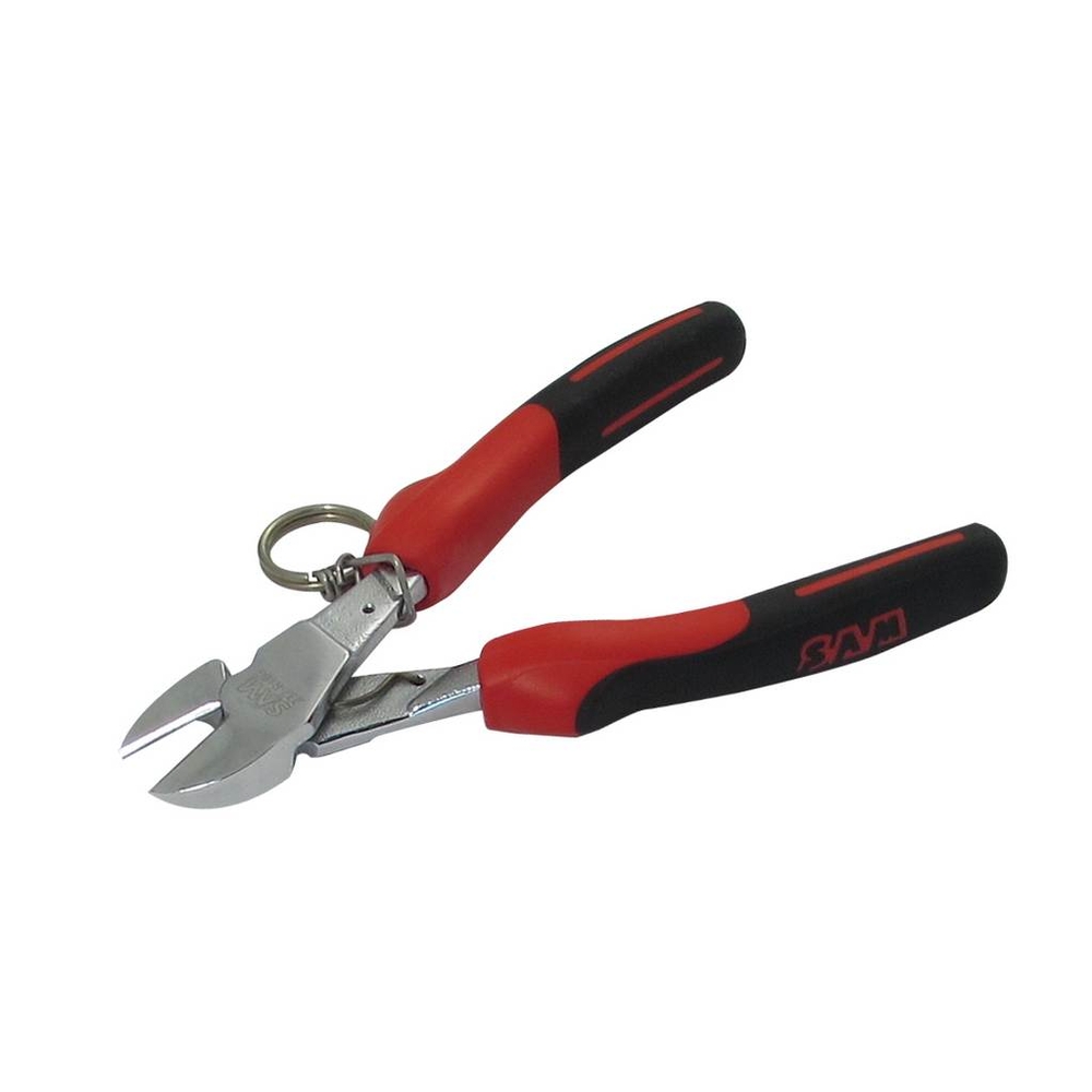 PINCE COUPANTE DIAGONALE BIMATIERE AVEC RESSORT 165 MM SAM OUTILLAGE - 232R16GFME