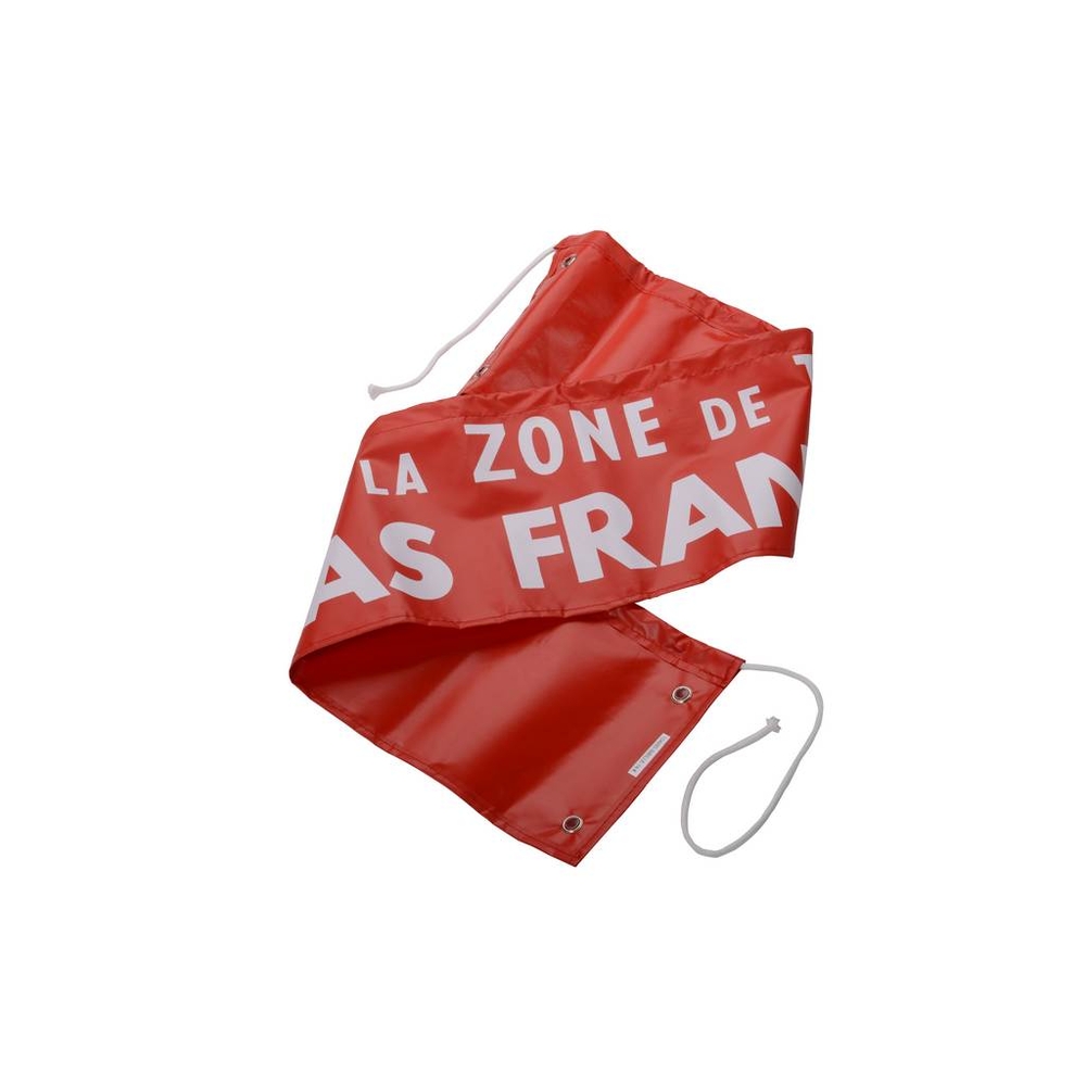 Banderole sécurité 'ne pas franchir' flexible SAM OUTILLAGE - 2364