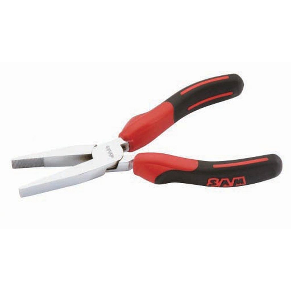 PINCE BEC PLAT BIMATIERE AVEC RESSORT 160 MM SAM OUTILLAGE - 236R16G