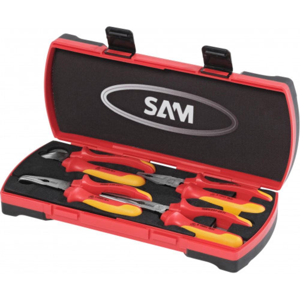 JEU DE 4 PINCES ISOLÉES 1000V SAM OUTILLAGE - 237J4TI