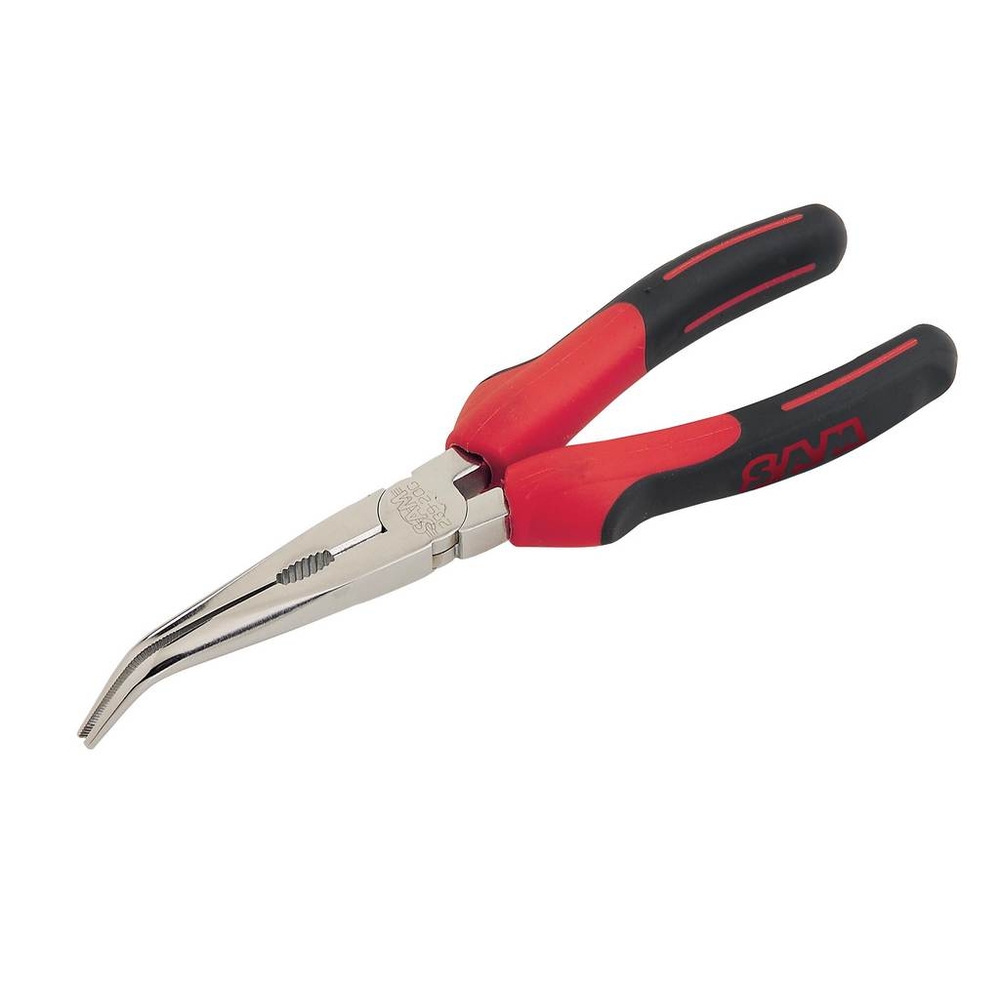 PINCE BEC DEMI ROND COUDE BIMATIERE 160 MM SAM OUTILLAGE - 23916G