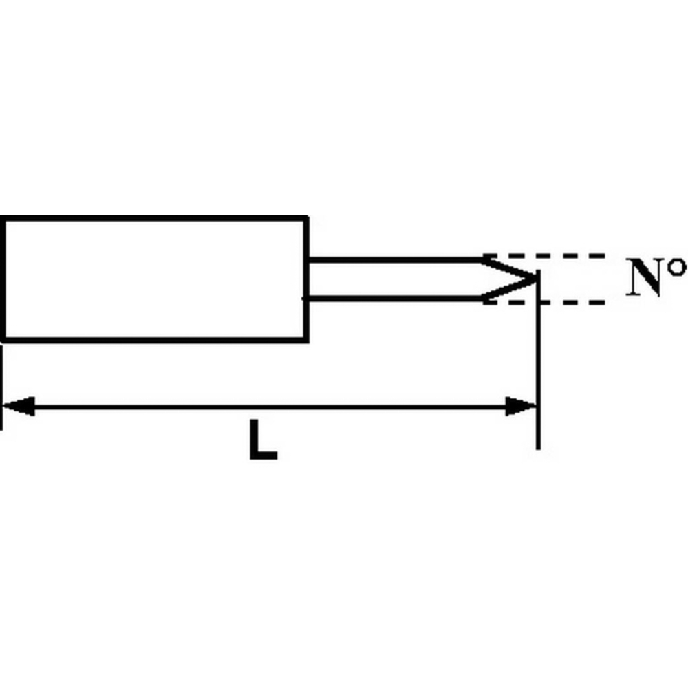 EMBOUT 1/4' LONG PHILLIPS N°2 SAM OUTILLAGE - 24512