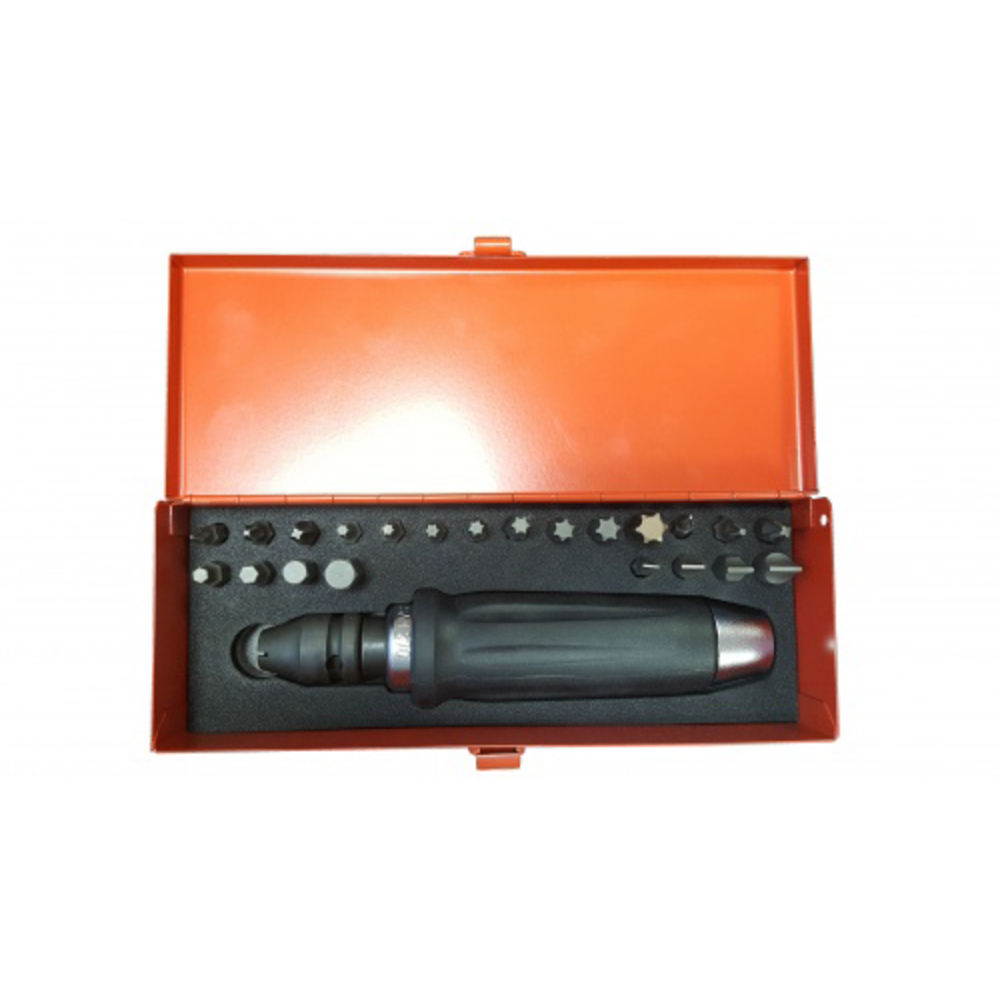 Coffret tournevis a frapper carre 1/2'' 24 outils chocs SAM OUTILLAGE - 270AJ24