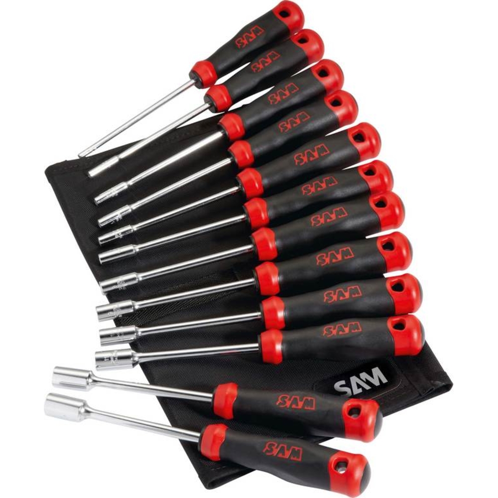 JEU DE 12 CLES A DOUILLE EMMANCHEE SAM OUTILLAGE - 292PJ12