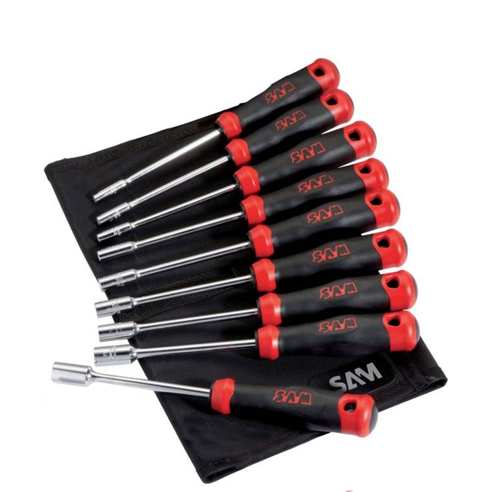 TROUSSE DE 9 CLES A DOUILLES EMMANCHEES S1 SAM OUTILLAGE - 292PJ9