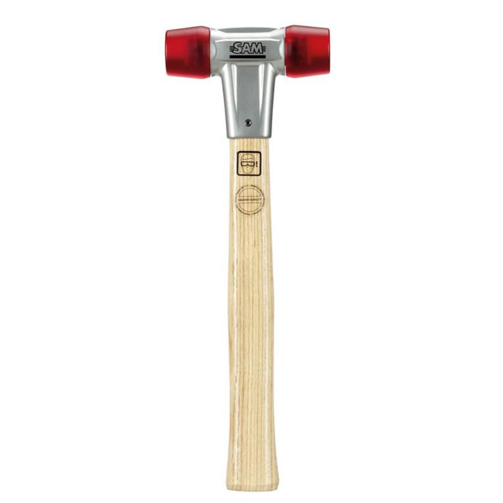 Massette avec embouts en acétate de cellulose - Diamètre 40 mm SAM OUTILLAGE - 32340