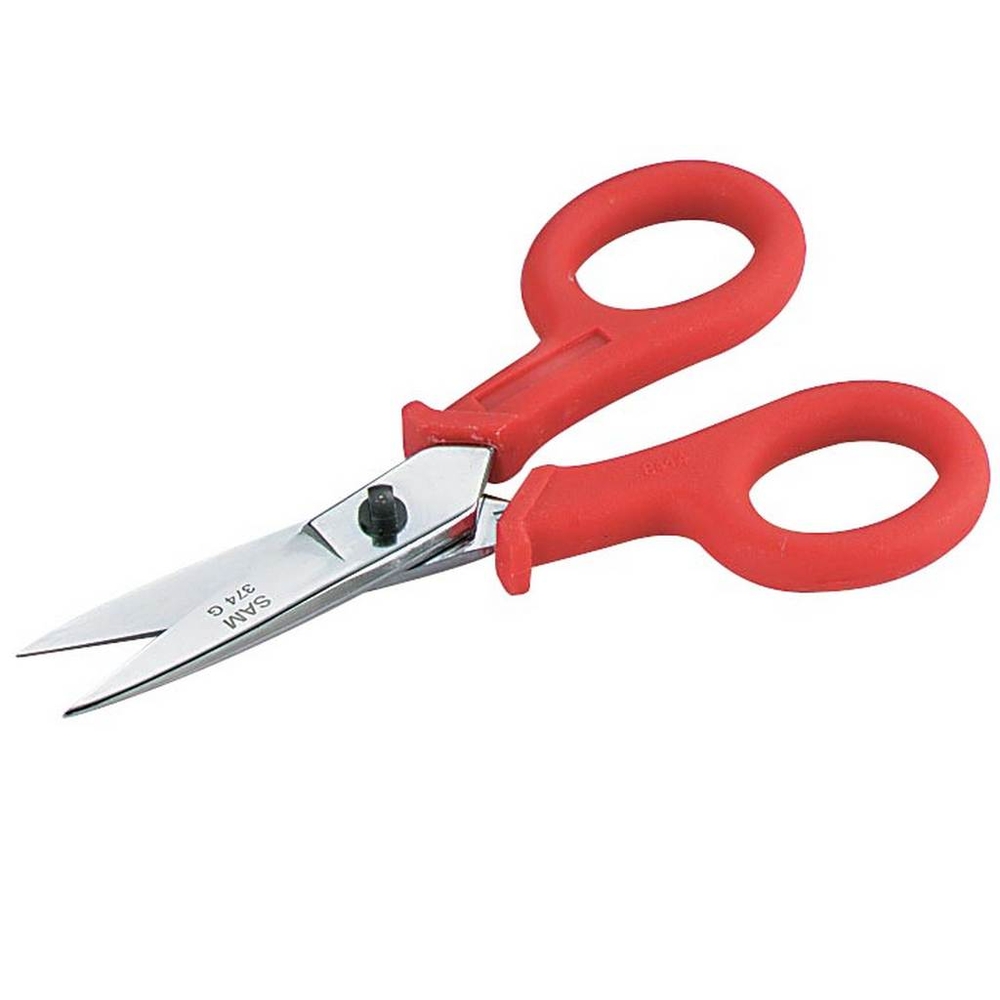 CISEAUX ELECTRICIEN BRANCHES SURMOULEES SAM OUTILLAGE - 374G