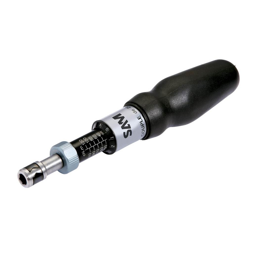 TOURNEVIS DYNAMOMETRIQUE 6 PANS 1/4' 0,2-1,2 NM SAM OUTILLAGE - 40
