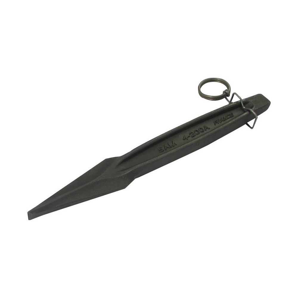 Bédane réaffutable à profil constant 200MM avec clip SAM OUTILLAGE - 4200AFME