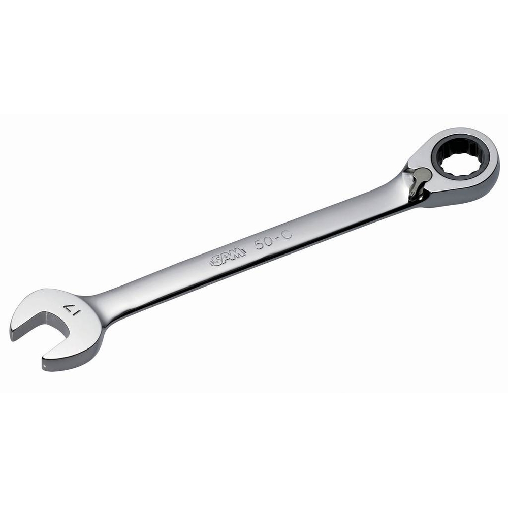 CLE MIXTE A CLIQUET 11 MM SAM OUTILLAGE - 50C11