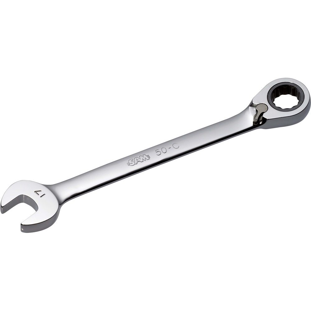 CLÉ MIXTE À  CLIQUET SAM OUTILLAGE 22MM -50C22