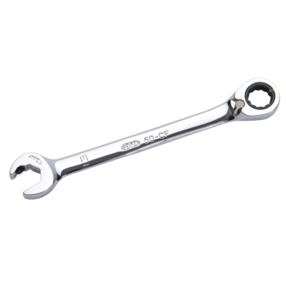 Cle mixte a fourche a cliquet de 13 SAM OUTILLAGE - 50CF13