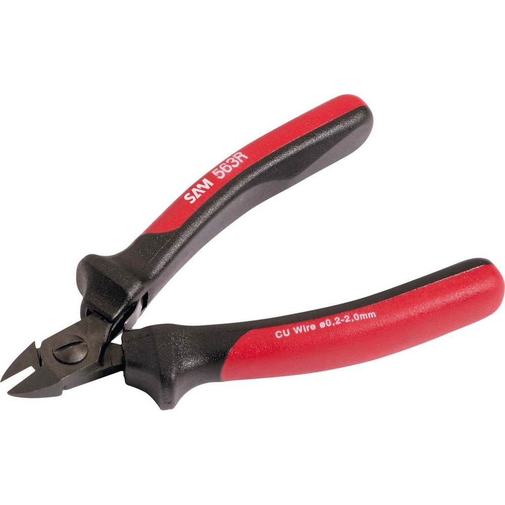PINCE ELECTRONIQUE COUPANTE DIAGONALE BIMATIERE SAM OUTILLAGE - 563R