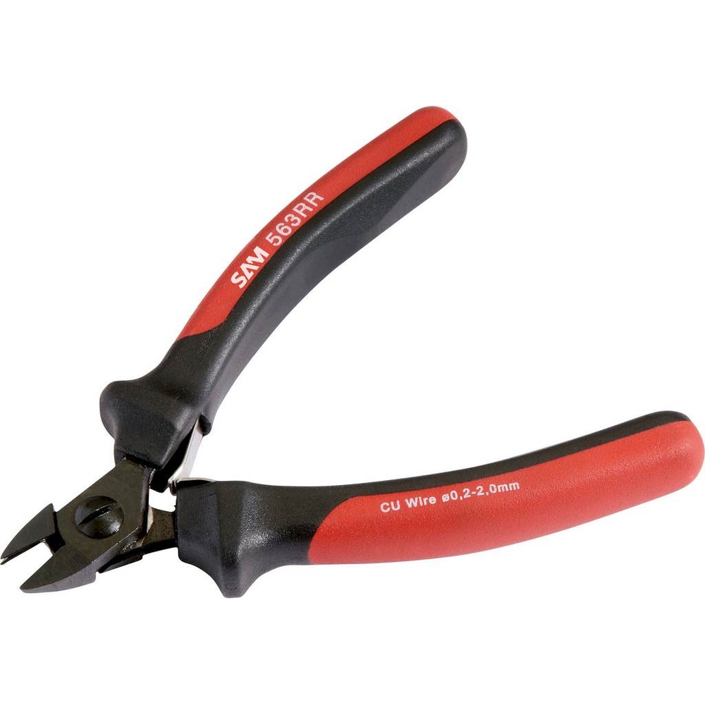 PINCE ELECTRONIQUE COUPANTE DIAGONALE BIMATIERE SAM OUTILLAGE - 563RR