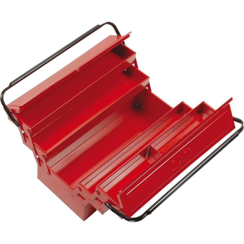 CAISSE A OUTILS 5 CASES SAM OUTILLAGE - 605R