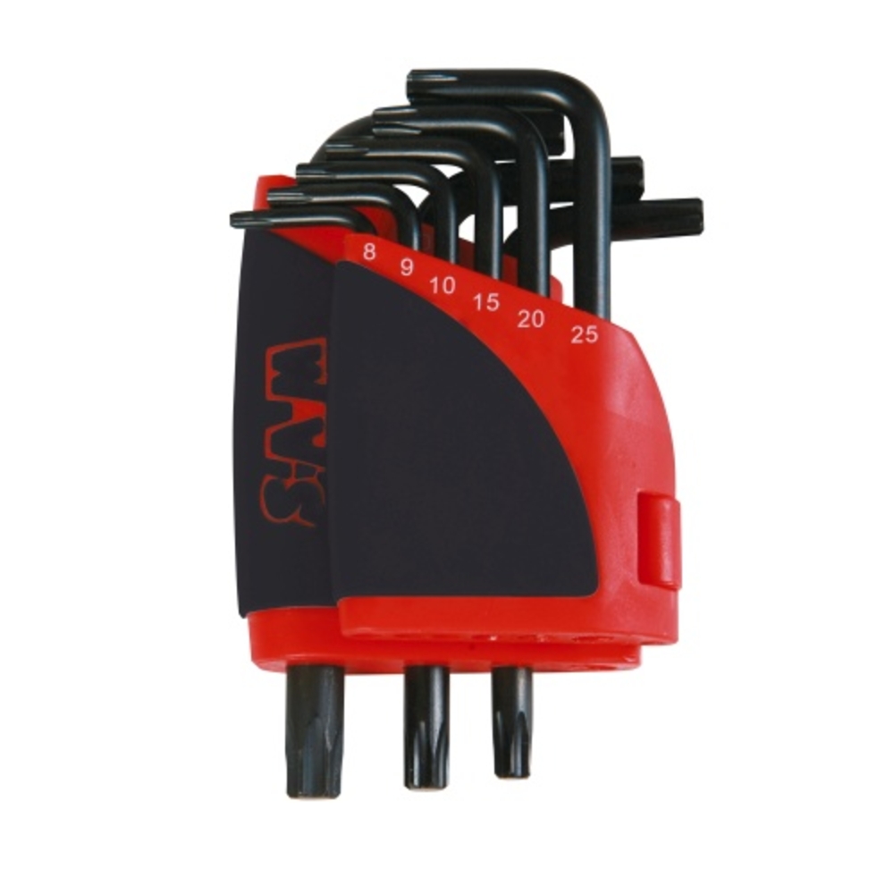 RATELIER DE 9 CLES SAM OUTILLAGE MALES TORX 8 A 40 - 66-R9A
