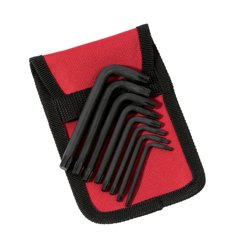 TROUSSE DE 8 CLES MALES TORX SAM OUTILLAGE - 66TR8